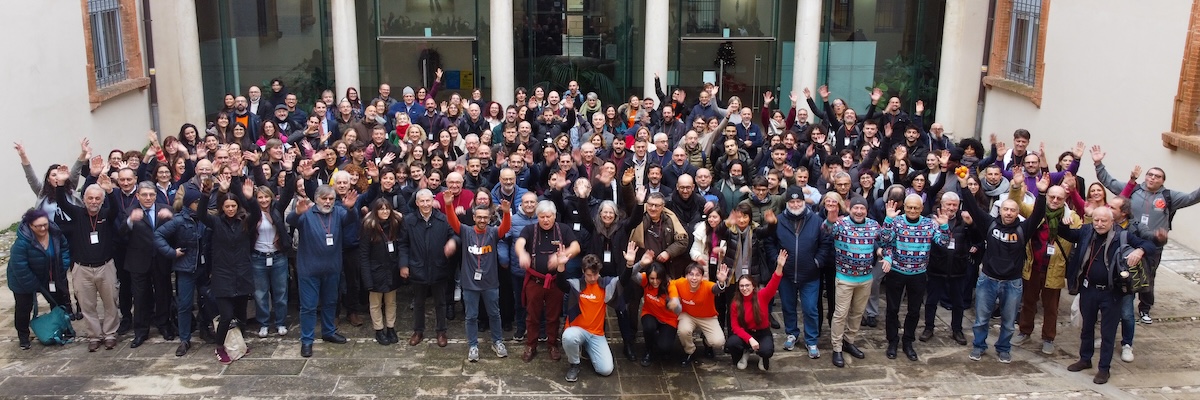 Foto di gruppo MoodleMoot Italia 2025