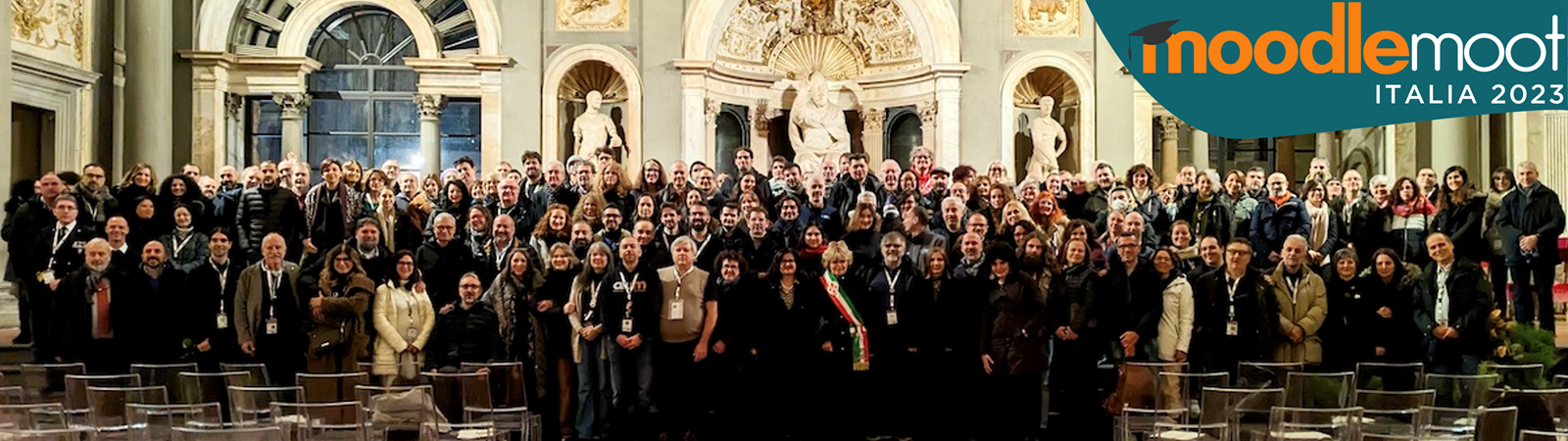 MoodleMoot Italia 2023 - Foto di gruppo