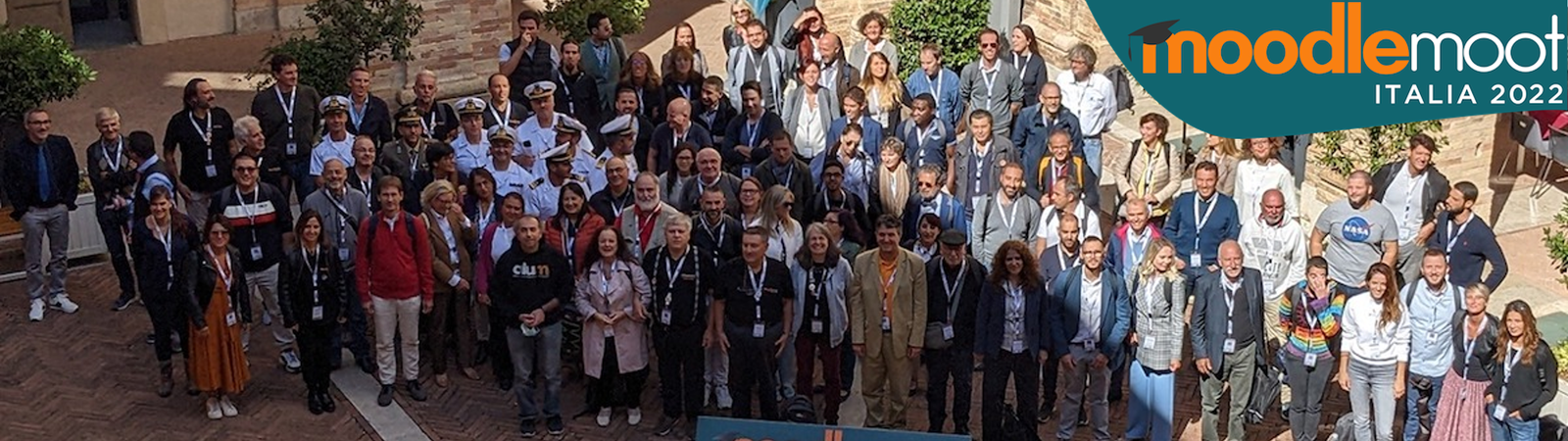 MoodleMoot Italia 2022 - Foto di gruppo