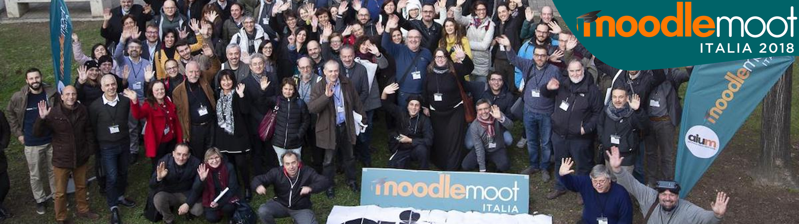 MoodleMoot Italia 2018 - Foto di gruppo
