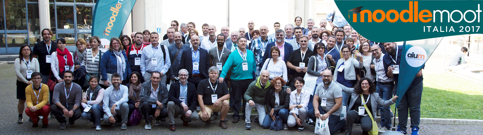 MoodleMoot Italia 2017 - Foto di gruppo
