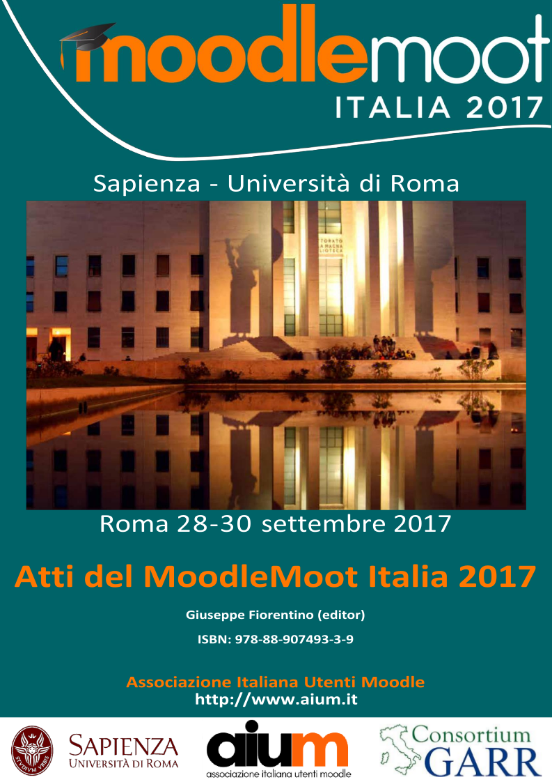 Atti del MoodleMoot Italia 2017