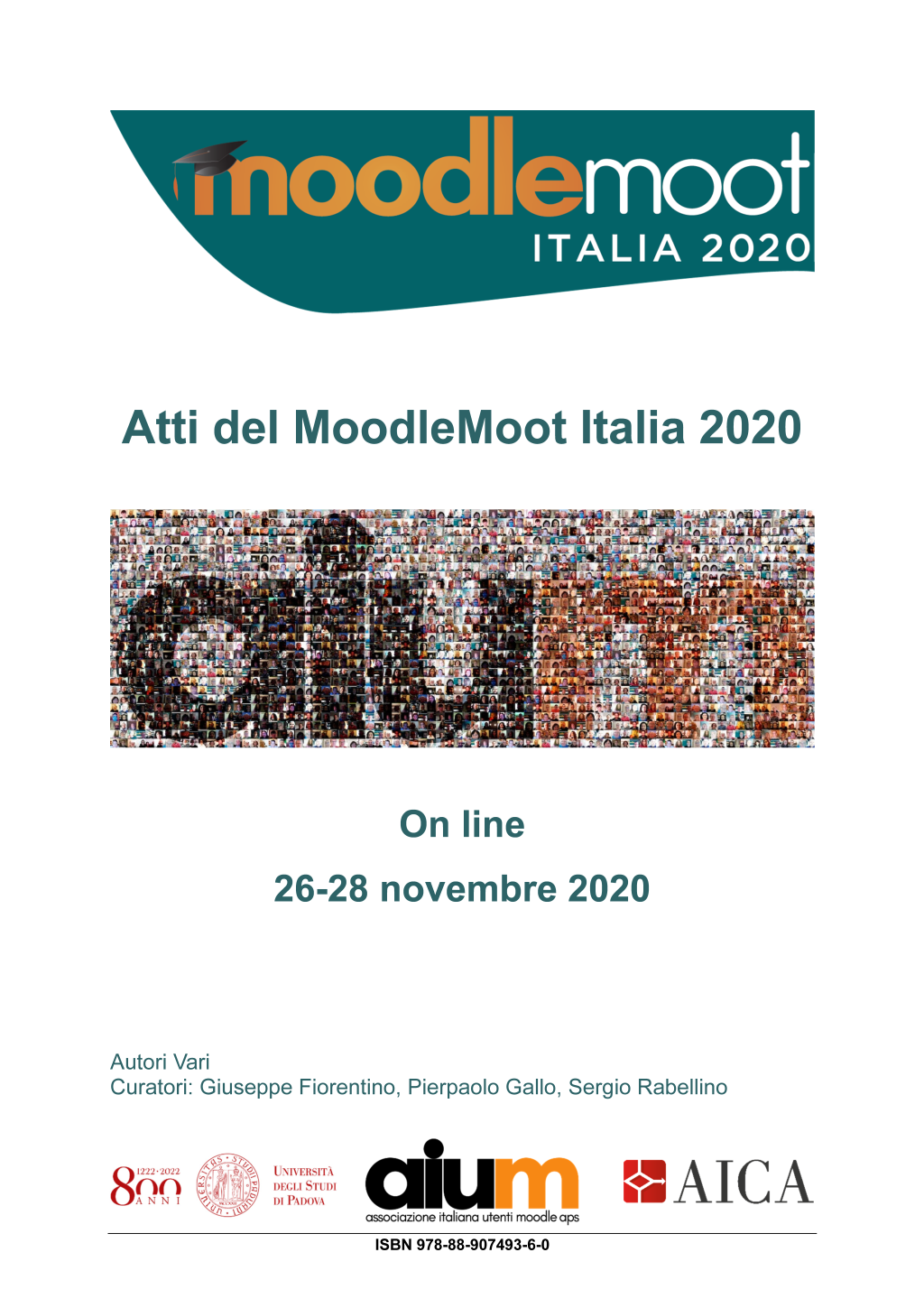 Copertina degli atti del Moodlemoot Italia 2020